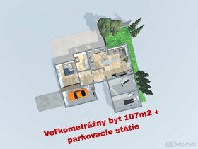 Ponúkam na predaj veľkometrážny byt o rozlohe 107m2 ktorý sa