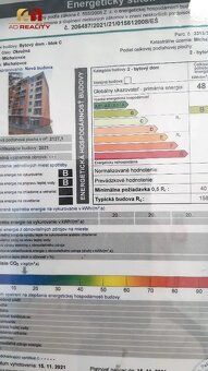 Prenajmeme nový, moderný 2 izbový byt s balkónom a vyhradený