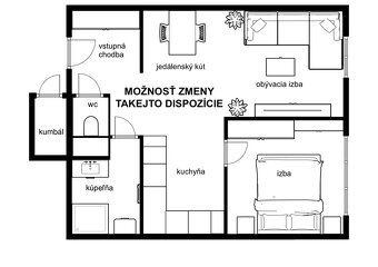 Ponúkame na predaj 1,5-izbový byt o výmere 43 m² nachádzajúc