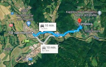 ✨ Slnečný pozemok s potôčikom a mobilným domom – Pitelová (1
