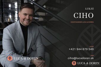 LUCA & DOREN ponúka na predaj kompletne zrekonštruovaný 2-iz