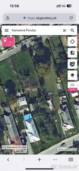 🏡 Predám stavebné pozemky – Kamenna Poruba, okres Vranov nad