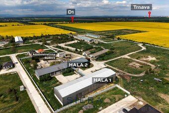 SIERA realitná kancelária ponúka na prenájom skladové haly v