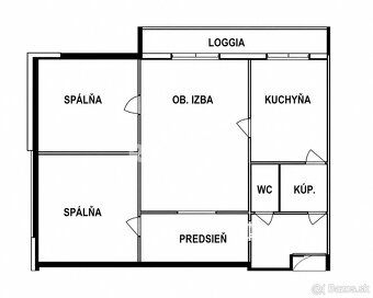 Typ: 3-izbový byt Ulica: Segnerova Obec: Bratislava-Karlova 