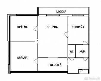 Ponúkame na predaj 3 izbový byt v žiadanej časti Karlovej Vs