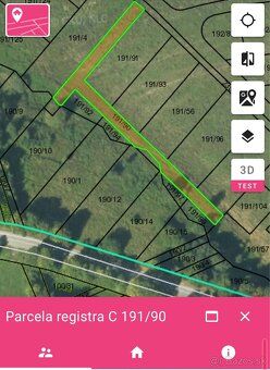 Ponúkam na predaj investičný pozemok o rozlohe 1772m2 nachád