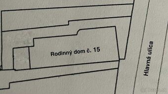 Na predaj rodinný dom v obci Vinohrady nad Váhom, vzdialený 