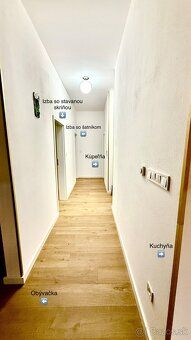 Prenájom 3-izbového bytu (100 m²) s dvomi parkovacími miesta