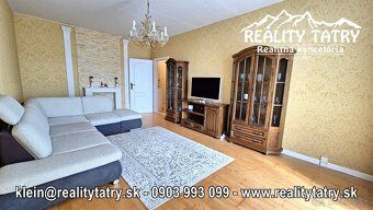 REALITY TATRY - Ponúkame vám na predaj veľmi pekný 4 izbový 