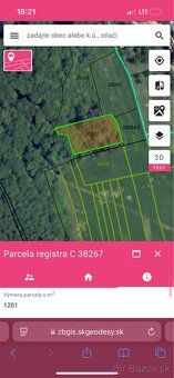 Ponúkame na predaj krásny pozemok s rozlohou 1 201 m², situo