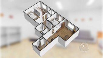 360° VIRTUÁLNU PREHLIADKU A 3D PÔDORYS NEHNUTEĽNOSTI NÁJDETE