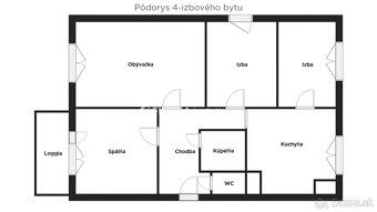 Typ: 4-izbový byt Ulica: Martina Hattalu Obec: Dolný Kubín
P