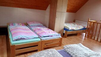 Chata na polosamote pre 6-10 osôb. 8+1 lôžok na spanie v pod