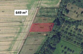 Ponúkame na predaj stavebný pozemok s rozlohou 649 m2, nachá