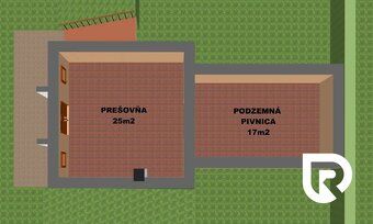 RADO Reality ponúkam na predaj vinohradnícky domček s pozemk