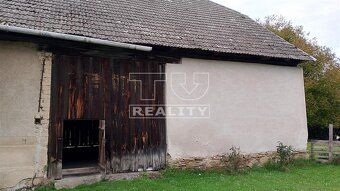 TUreality ponúka na predaj murovanú stodolu s možnosťou prer