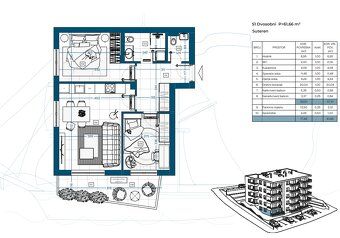 Základné informácie: Plocha: 62 m² Izby: 3 Lokalita: Klenovi