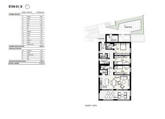 Predávame luxusný byt s celkovou plochou 138 m² v zelenej a 