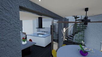 Apartmán 3 na druhom poschodí s 98,37 m2 vnútorného priestor