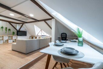 Ponúkame Vám na prenájom priestranný podkrovný byt typu loft