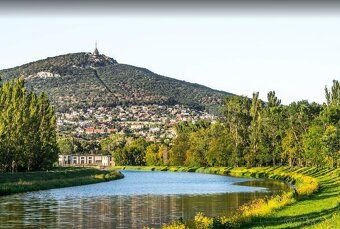 parkovanie pri rieke Nitra - širšie centrum (Nábrežie za hyd