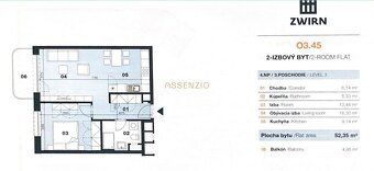 Assenzio Property ponúka na predaj 2-izbový byt v projekte Z