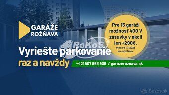 Typ: Garáže a parkovacie miesta Ulica: Edelényská Obec: Rožň