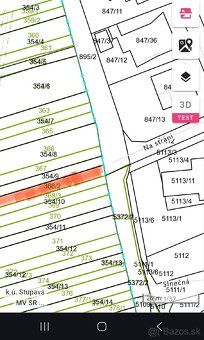 Investicny pozemok Stupava - Mast o výmere 601 m2 Ponúkame n