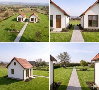 Každý pozemok má rozlohu 1400 m2 + elektrina (32€/m2) Lokali