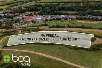 Pozemky tvoria tri parcely vo výlučnom vlastníctve jedného v