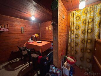 Predaj udržiavanej chatky s pozemkom 496m2 vrátane zastavane