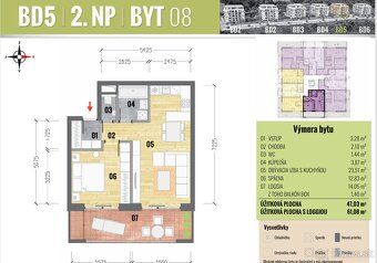 🌿 Moderný 2-izbový byt s priestrannou loggiou a krásnym výhľ
