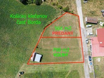 Ponúkame vám na predaj stavebný pozemok v obci KOŠICKÝ KLEČE