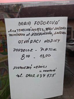 Ponúkame na prenájom zabehnutý darčekový obchod na Železničn