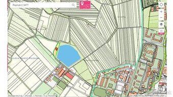 Predám priestraný pozemok 3489 m2 so šírkou 17 - 31m a dĺžko