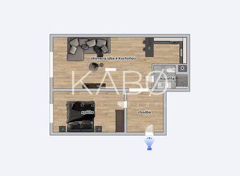 KABØ real estate Vám ponúka na predaj zrekonštruovaný 2 izbo