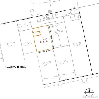 Ponúkame na prenájom murovanú halu.
Hala má rozlohu 440 m2 z