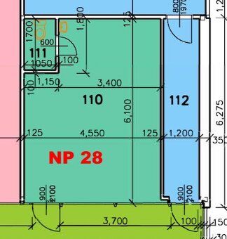 Ponúkam na prenájom obchodný priestor s rozlohou 28 m², ideá