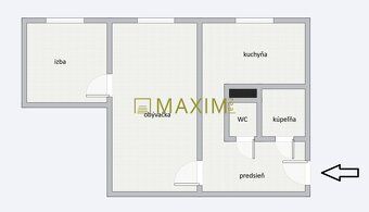 Ponúkame na predaj 2-izbový byt, nachádzajúci sa v mestskej 