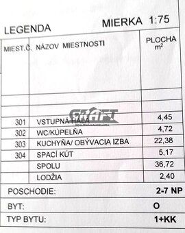 Na predaj priestranný a veľmi dobre dispozične riešený 1-izb