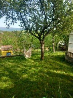Záhradka sa skladá z 3 kaskád . Ma celkový rozmer 348m2 . Na