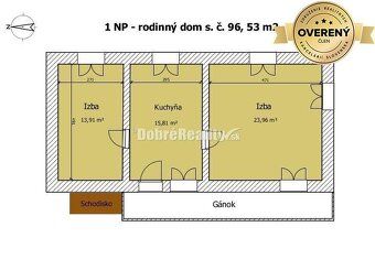 NA PREDAJ TRI DOMY SO STODOLOU NA JEDNOM DVORE. NÁHODA, ČI P