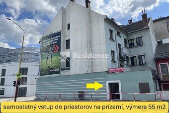 Realitná kancelária RESIDENCE Vám ponúka na prenájom komerčn