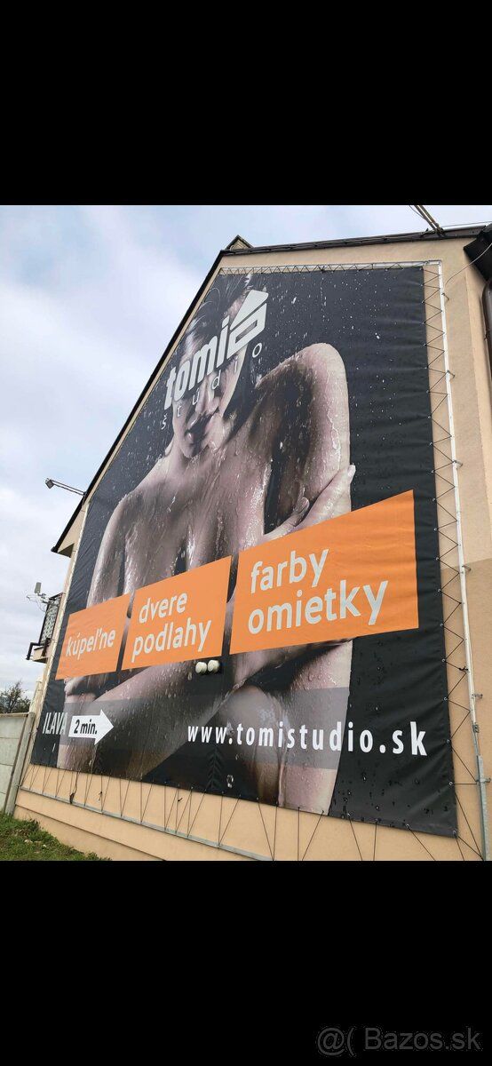 Ponúkam reklamnú plochu na prenajom,v meste Ilava pri hlavne