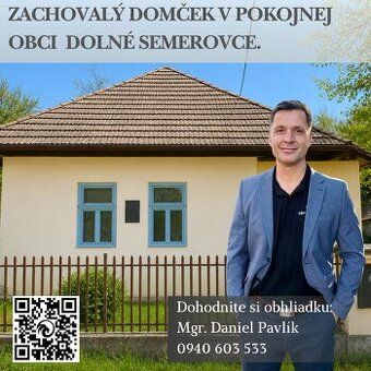 Predám starší rodinný dom v Demandiciach č.11 o výmere 3599m
