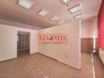 Ponúkame na prenájom miestnosť C3 40m2 (rozmery 5,8m x 6,8m)