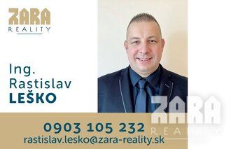 ZARA REALITY v zastúpení makléra Rastislav Leško ponúka EXKL