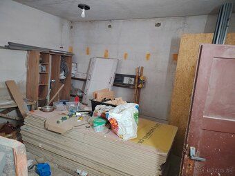 Predám nedokončený projekt rodinného domu, víkendovej chalup