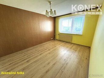 TU reality ponúka na predaj priestranný 3-izbový byt so záhr