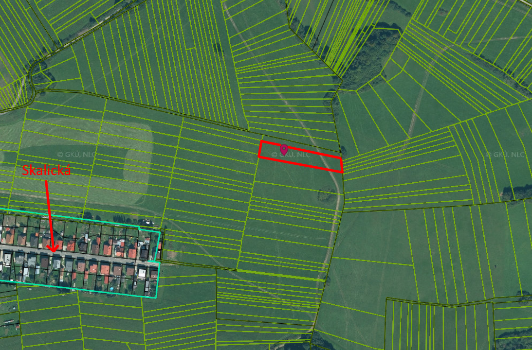 Predám pekný pozemok v obci Istebné, 7 km od Dolného Kubína 